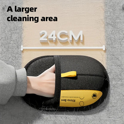 Pet Deshedding & Grooming Gloves (Adjustable Fit)