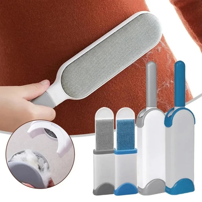 Magic Pet Cat Hair Fur Roller Brush Reusable Static Dusting Cleaning Brushes Manual Cleaner Tool
