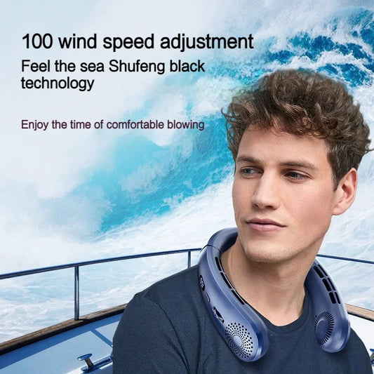 Ultra-Lightweight Wearable Neck Fan