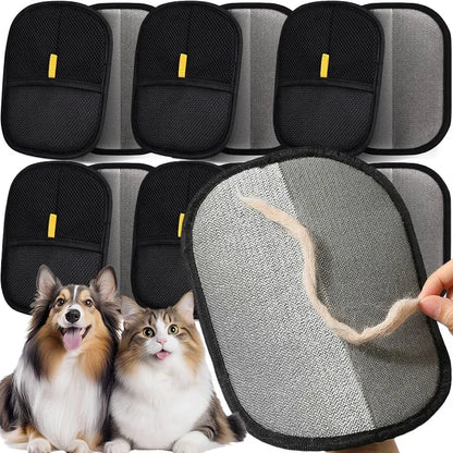 Pet Deshedding & Grooming Gloves ( Kitten-friendly)
