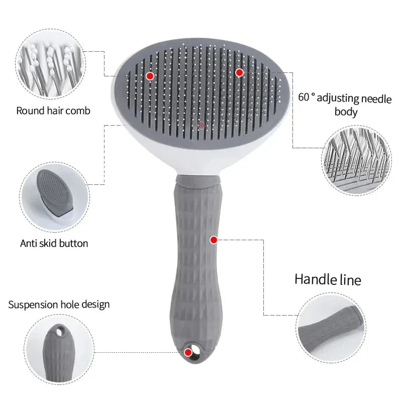 Professional Pet Hair Grooming Brush